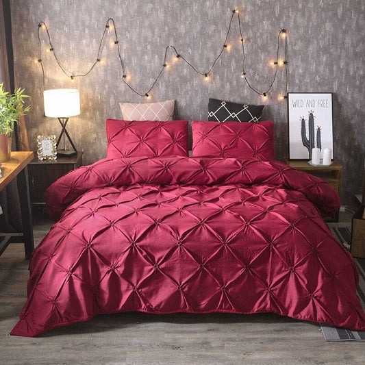 Housse de Couette Rouge 220x240