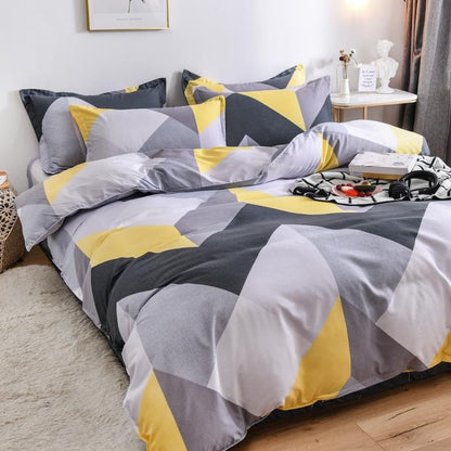 Housse de Couette Scandinave Jaune