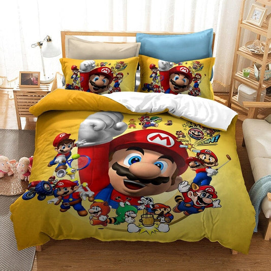 Housse de Couette Super Mario