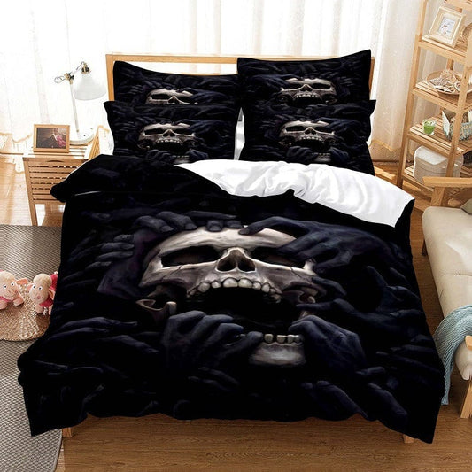 Housse de Couette Tête de Mort