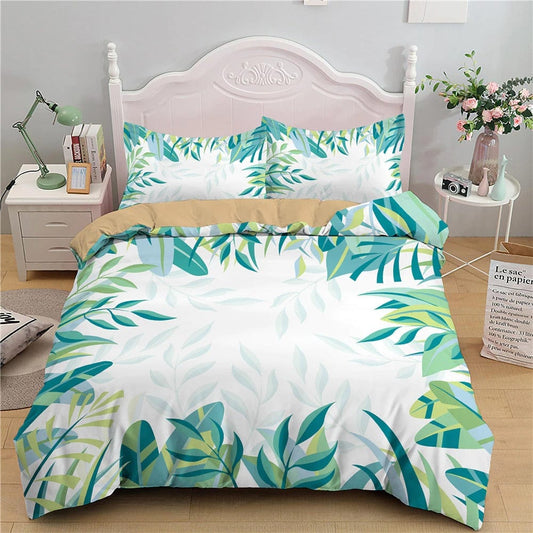 Housse de Couette Tropical 2 Personnes