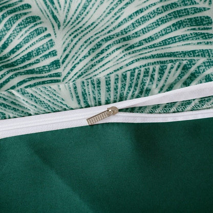 Housse de Couette Vert Foncé