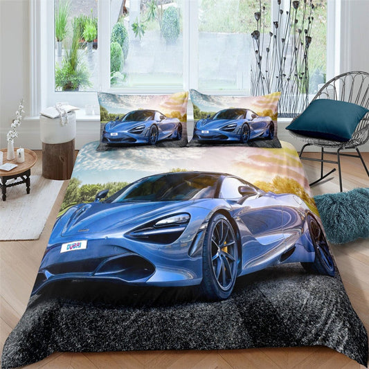 Housse de Couette Voiture de Sport