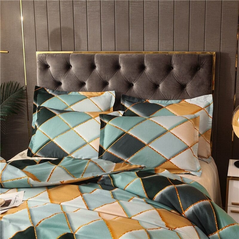 Housse de Couette Zen Vert