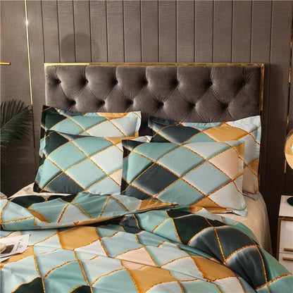 Housse de Couette Zen Vert