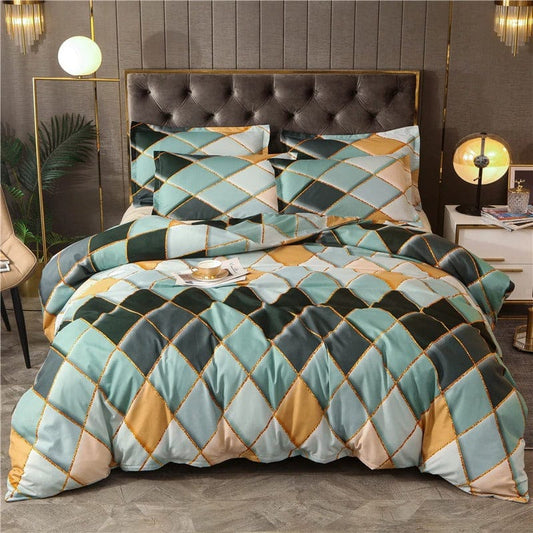 Housse de Couette Zen Vert
