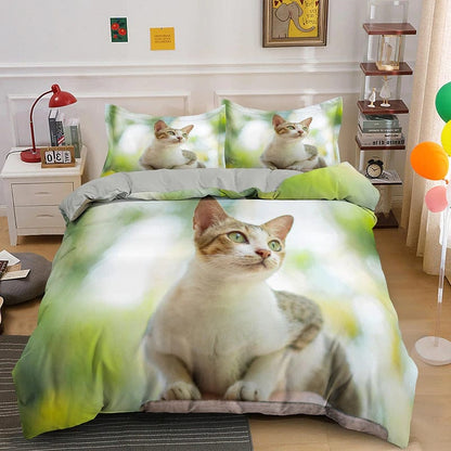 Parure de Lit Chat 2 Personnes