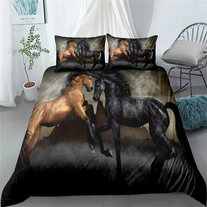 Parure de Lit Cheval 1 Personne