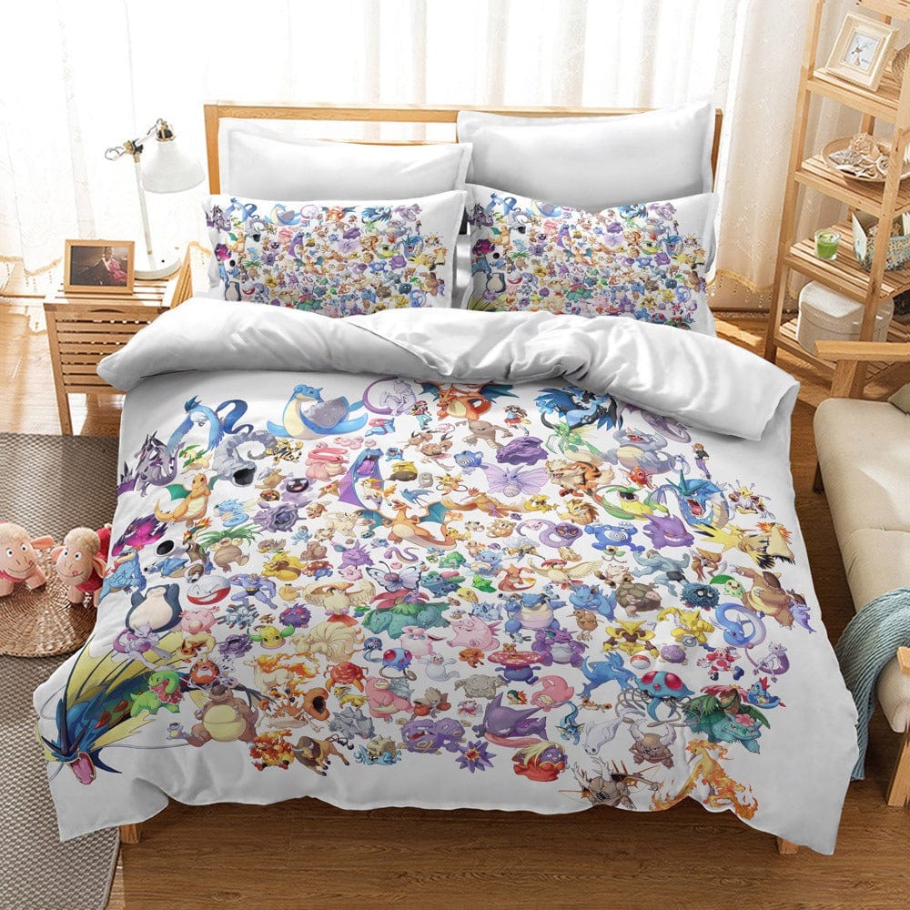 Parure de Lit Pokémon 1 Personne