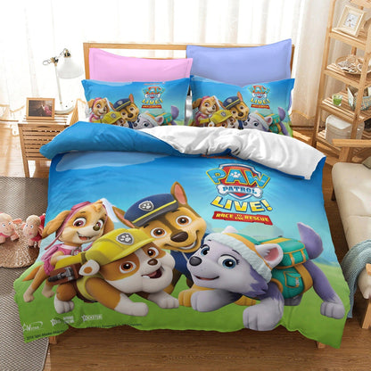 Parure Housse de Couette Pat Patrouille 