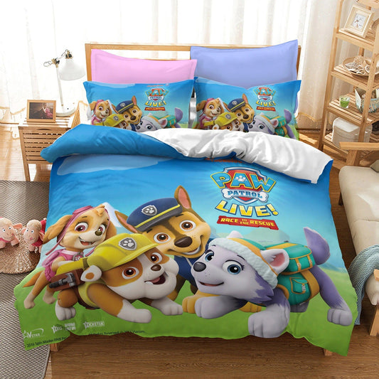 Parure Housse de Couette Pat Patrouille 